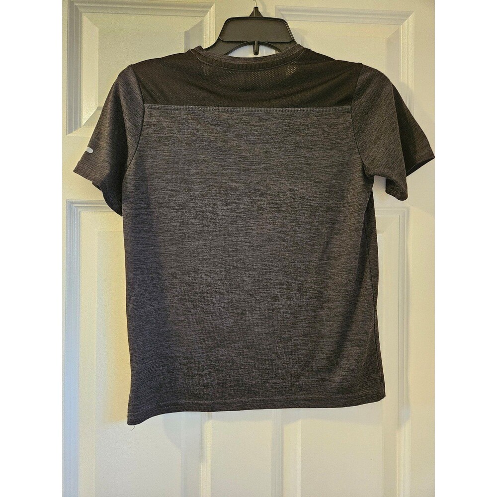 Boys Size Large Dri-Works Tshirt Grey and Black 10-12 - Picture 2 of 6